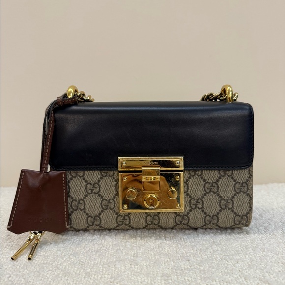 Gucci Handbags - Gucci Padlock Small Supreme Shoulder Bag
